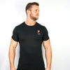 Limitlessgym247 - Men's Stretch Cotton Tee - Black