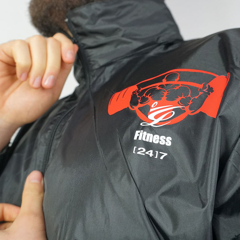 Limitlessgym247 - Men's Windbreaker- Black
