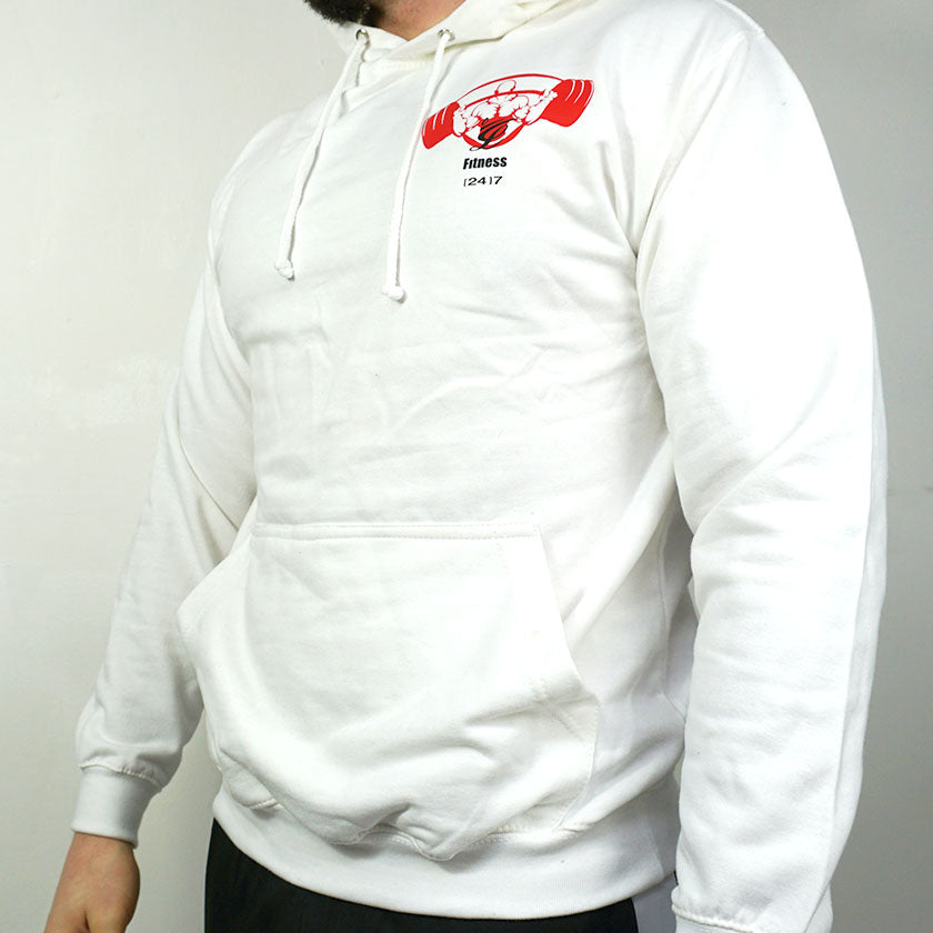 Limitlessgym247 - Men's Hoodie - White