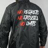 Limitlessgym247 - Men's Windbreaker- Black