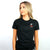 Limitlessgym247 - Women's Stretch Cotton Tee - Black