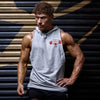 Limitlessgym247 - Men's Sleeveless Hoodie - Heather Grey