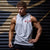 Limitlessgym247 - Men's Sleeveless Hoodie - Heather Grey