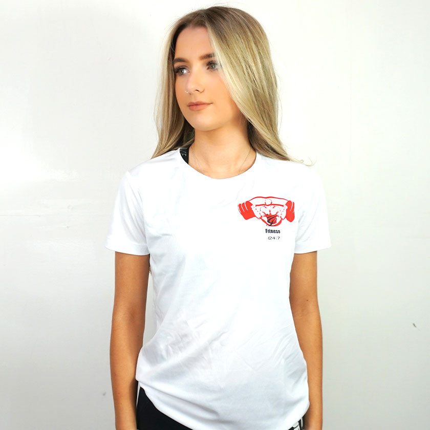 Limitlessgym247 - Women's Soft Tee  - White