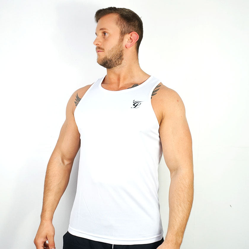 Limitlessgym247 - Men's Tank - White