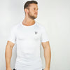 Limitlessgym247 - Men's Fitted Muscle Tee - White